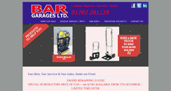 Desktop Screenshot of bargarages.co.uk